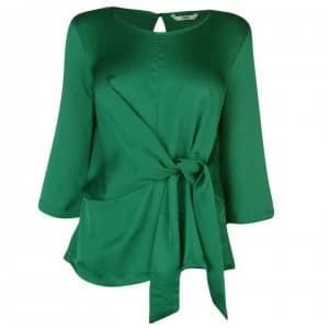 Only Casey Tie T Shirt - Cadmium Green