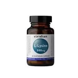 Viridian L-Lysine 500mg 30 Capsules