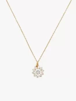 Kate Spade Sunny Halo Pendant, Clear, One Size