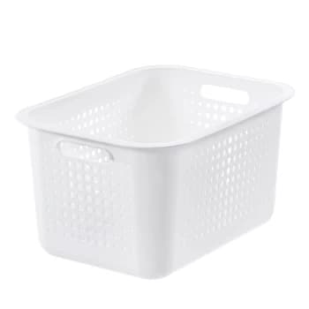 Smartstore 13L Wardrobe Basket - White