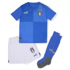 Puma Italy Home Minikit 2022/2023 Infants 2022/2023 - Blue