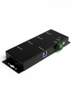 StarTech Mountable 4 Port Rugged Industrial SuperSpeed USB 3.0 Hub