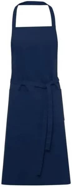 Portwest Cotton Bib Apron S840NAR Colour: Navy