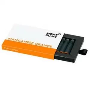 Mont Blanc Manganese Orange Ink Cartridges