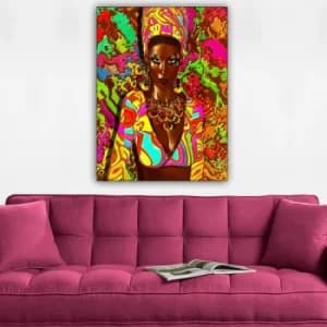 328638266_70100 Multicolor Decorative Canvas Painting