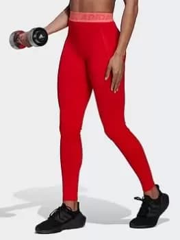 adidas Techfit Badge Of Sport Tights, Blue Size XL Women