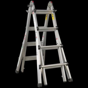 Sealey Telescopic 4 Way Combination Ladder 4.5m