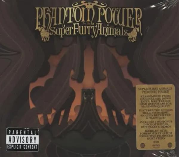 Super Furry Animals Phantom Power: Remastered - Sealed 2023 UK 3-CD set BMGCAT799TCD