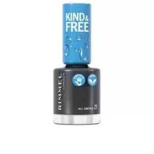 RIMMEL LONDON KIND & FREE nail polish #158-all greyed out 8 ml