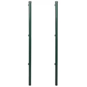 Vidaxl Fence Posts 2 Pcs 200 Cm