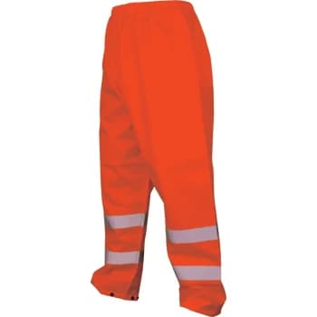 Hi-Vis Rip-stop Orange Trousers (EN20471) - 2XL