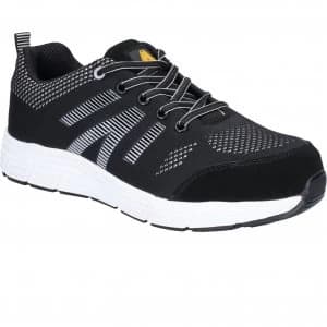 Amblers Safety 714 SBP Bolt Lace Up Safety Trainer Black Size 10