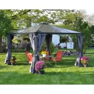 Canopia Palermo 3.6 X 3.6 Hardtop All Season Gazebo - Palram
