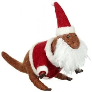 Dinosaur Santa Decoration 19cm