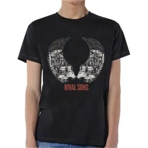 Rival Sons - Desert Wings Mens Medium T-Shirt - Black