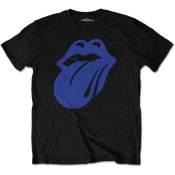 The Rolling Stones - Blue & Lonesome 1972 Logo Unisex Large T-Shirt - Black
