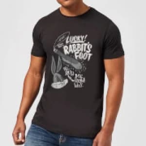 Looney Tunes ACME Lucky Rabbits Foot Mens T-Shirt - Black