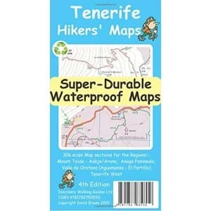Tenerife Hikers' Super-Durable Maps Sheet map, folded 2019