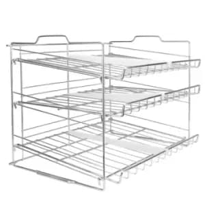 3 Tier Tin Can Rack M&W