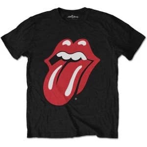 The Rolling Stones - Classic Tongue Kids 1 - 2 Years T-Shirt - Black