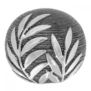Willow Decor Ball Gunmetal Ornament