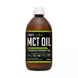 Natures Aid 100% MCT Oil Premium Coconut Oil - 500ml