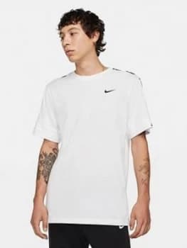 Nike Repeat T-Shirt - White, Size 2XL, Men