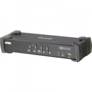 ATEN CS1764A-AT-G 4 ports KVM changeover switch DVI USB 1920 x 1200 p