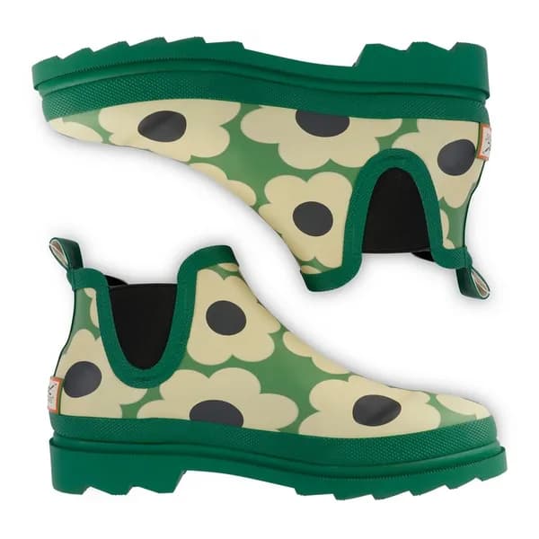 Regatta Womens Orla Waterproof Mid Wellington Boots UK Size 6 (EU 39) Green Sixties Daisy RWF760-8EW-6