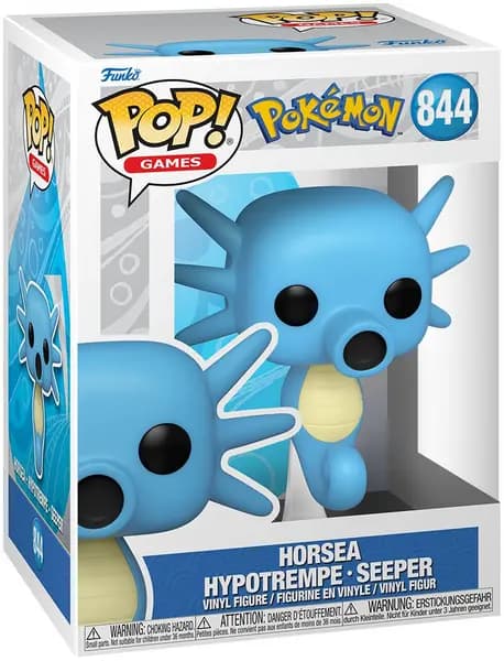 Pokemon Horsea - Hypotrempe - Seeper vinyl figurine no. 844 Funko Pop! multicolour