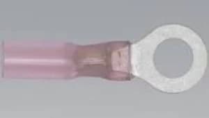 Genuine SEALEY RTSR2553 Heat Shrink Ring Terminal Ø5.3mm Red Pack of 25