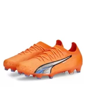 Puma Ultra.1 Firm Ground Football Boots Womens - Orange