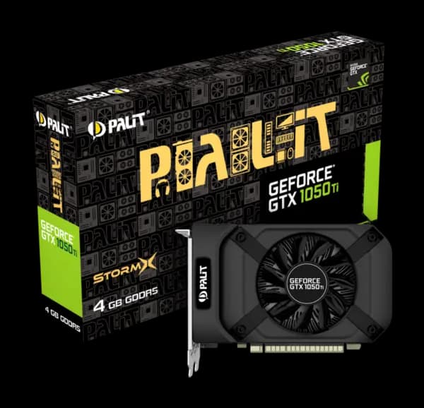 Palit GTX1050 Ti StormX 4GB DDR5 Graphics Card