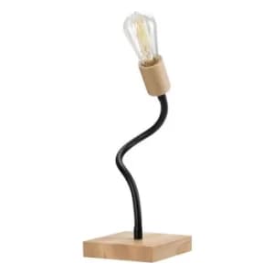 Cameron Table Lamp Black, 1x E27