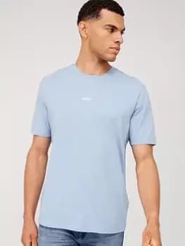 BOSS Tchup Centre Logo T-Shirt - Light Blue, Size 3XL, Men
