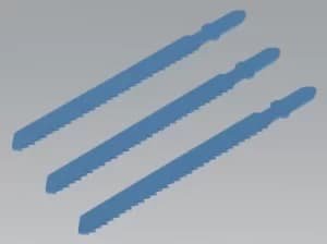 Sealey SJS700B12 Jigsaw Blade 12tpi for Metal Pack of 3