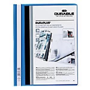 Durable Report File DURAPLUS A4 Blue PVC