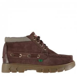 Kickers Len Suede Boots - Suede Brown