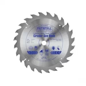 Faithfull FAIZ13624C TCT Cordless Trimsaw Blade 136 x 10mm x 24T POS