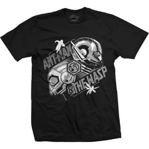 Marvel Comics - Ant Man & The Wasp Heads Comp. Unisex Large T-Shirt - Black