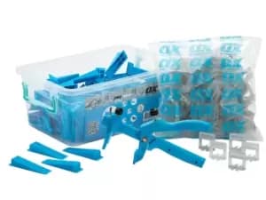 OX Tools OX-P161811 1x13mm Pro Tile Level System Wedge & Spacer Set 201pc