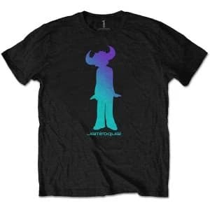 Jamiroquai - Buffalo Gradient Mens Large T-Shirt - Black