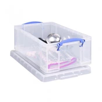 Really Useful Clear Plastic Storage Box 12L
