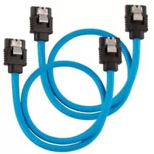 Corsair CC-8900251 SATA cable 0.3 m SATA 7-pin Black, Blue