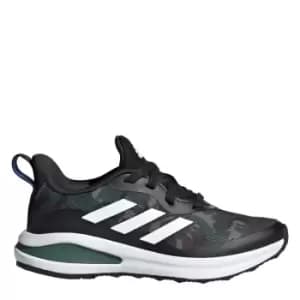 adidas FortaRun Sport Running Lace Shoes Kids - Black