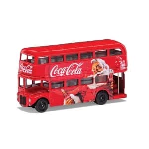 Christmas London Coca Cola Corgi 1:64 Model Bus