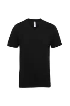 Premium Cotton V Neck Short Sleeve T-Shirt