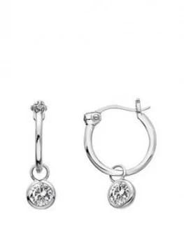Hot Diamonds White Topaz Drop Earrings