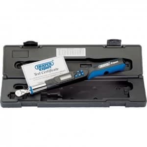 Draper Expert 1/4" Drive Electronic Precision Torque Wrench 1/4" 6Nm - 30Nm