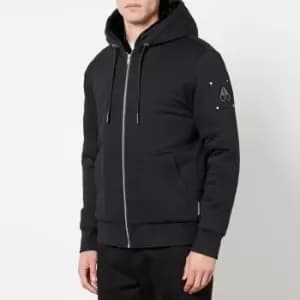 Moose Knuckles Mens Classic Bunny Hoodie - Black - L